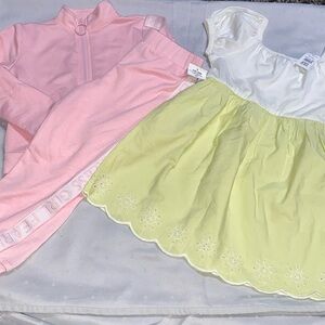 NWT ideology sweats tracksuit and dress Gap 3T